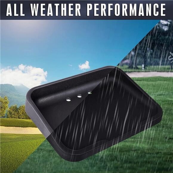 Heavy Duty Rubber Golf Ball Tray with 16 Foam Golf Balls - Picture 6 of 7